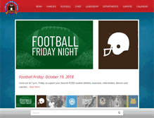 Tablet Screenshot of pcssd.org
